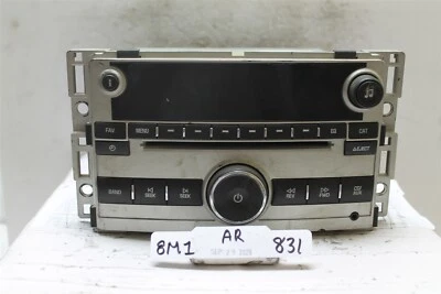 Chevrolet Cobalt Pontiac G5 2007-2009 radio AM FM reproductor de CD 25834575 | 831 8M1 Foto 1 de 4