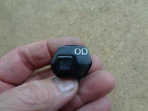 VOLVO 240 740 760 780 SHIFT SHIFTER KNOB OVERDRIVE OD BUTTON SWITCH OVER DRIVE - Picture 1 of 12