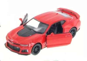 2017 Camaro ZL1 5" Diecast Car Red Pullback Kinsmart - KT5399RD - Picture 1 of 1