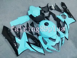Blue Black ABS Injection Fairing Kit Fit for 2005 06 GSXR1000 Full Tank - Picture 1 of 8