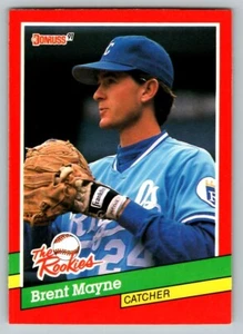 1991 DONRUSS THE ROOKIES BRENT MAYNE KANSAS CITY ROYALS #43 - Picture 1 of 2