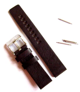 DIESEL Original Ersatzband Lederarmband DZ2038 Uhrband Braun watch strap 21 mm - Picture 1 of 4