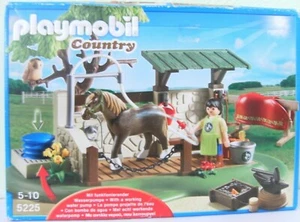 Playmobil Country Pferdepflegestation 5225 von 2011 Neu & OVP Hufschmied Pferde - Bild 1 von 3