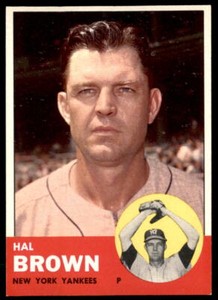 1963 Topps #289 Hal Brown EXMT