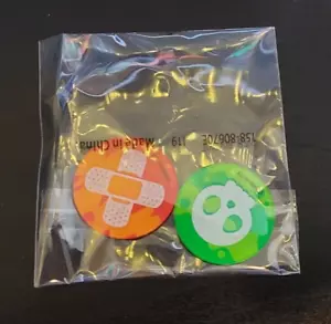 Marcadores acrílicos en estado de veneno y quemadura de Pokémon JCC - Imagen 1 de 2