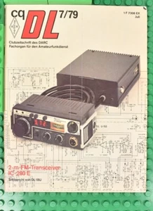 DARC CQ DL 7/79 - Zeitschrift - Amateurfunk - Juli 1979 - Test IC-280 E - Guter - Bild 1 von 2
