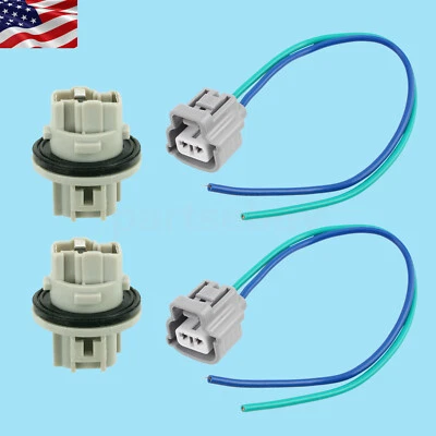 Turn Signal Socket & Connector Pigtail For Lexus RX330 RX350 RX400h RX450h 04-12 - Image 1 of 4