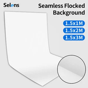 Selens 1,5M GRANDE Tessuto Sfondo Panno Sfondo per Fotografia Props Studio - Foto 1 di 11