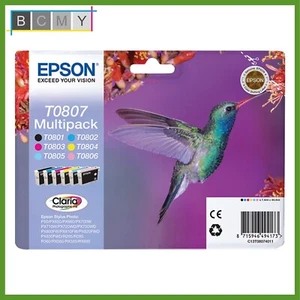 Epson T0807 Multipack - Cartucce di inchiostro a 6 colori - Confezione Letterbox π - Foto 1 di 1