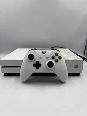 Consola Microsoft Xbox One S 1TB - Blanca, CONTROLADOR, JUEGO, USADA, PROBADA Foto 1 de 4
