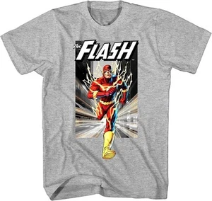 DC Comics Officially Licensed The Flash Superhero Boys T-Shirt for Kids - Picture 1 of 6