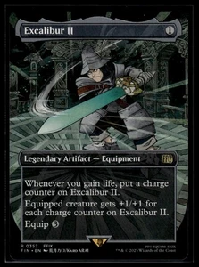 Excalibur II (Borderless) #352 Final Fantasy Non Foil - Picture 1 of 2