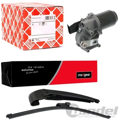 Rear Wiper Motor + Wiper Blade + Arm Fits Skoda Rapid NH3 NK6 2012-2019 - Image 1 of 4