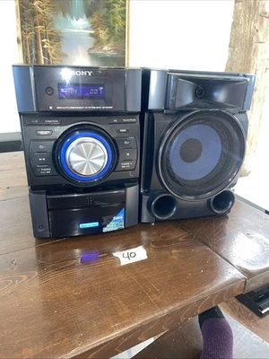 Sony Home Media Hi-Fi Component System MHC-EC909iP CD FM AM iPod iPhone Dock - image 1 of 4