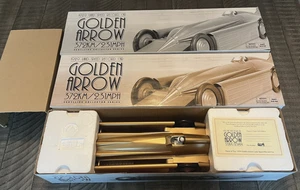 Schylling 2004 1929 Land Speed Record Car Tinplate Golden Arrow In Box - Picture 1 of 9