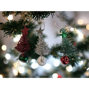 Christbaumschmuck Draht Jingle Bell 3er Set - Bild 1 von 3
