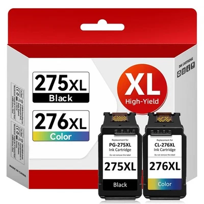 Repuesto de cartucho de tinta PG-275XL CL-276XL para CanonPIXMA 275 276 TR4720 TS3500 Foto 1 de 4