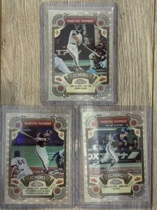 Ichiro Suzuki 2024 NPB Topps Cromo MAJESTIC Juego de Tarjetas Momet IMM-2,6,8 Orix - Imagen 1 de 5
