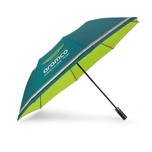 Aston Martin F1 2024 Team Compact Umbrella Green - Picture 1 of 2