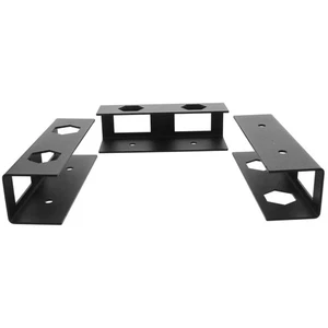 Support palette en métal support élévateur pour ordinateur portable à serrer sous étagère de bureau - Photo 1/12