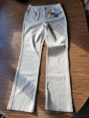 Coldwater Creek Mujer Natural Cintura Bootcut Pierna Beige Talla 6 Foto 1 de 4