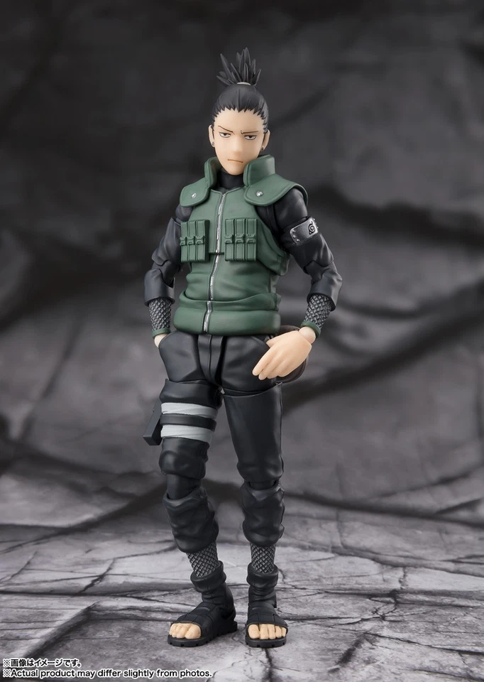 Bandai S.H. Figuarts Naruto Shippuden Shikamaru Nara Stratège Brillant