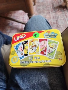 SpongeBob Squarepants UNO  Special Edition Card Game With Tin - Picture 1 of 5