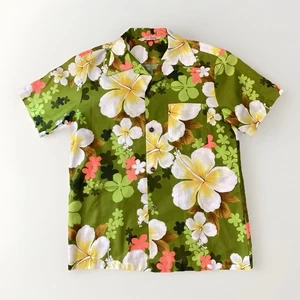 Vintage 60’s ROYAL HAWAIIAN Aloha Shirt ~ Loop Collar ~ Men’s MEDIUM ~ Free Shp ~ EU - Bild 1 von 8
