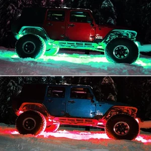 Barra de luz de chasis de aluminio HSP 94123 24 LED para RC Crawler Off-Road Monster - Imagen 1 de 16