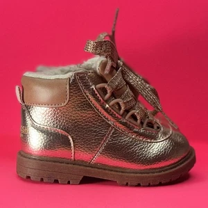 OshKosh B'gosh Stiefel Gr. 5 (US) / 20 (EUR) in Roségold Rosa - Bild 1 von 10