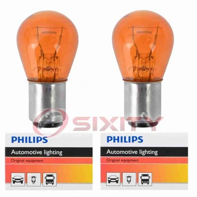 2 peças lâmpadas marcadoras frontais Philips para Mitsubishi 3000GT Endeavor km - Imagem 1 de 4