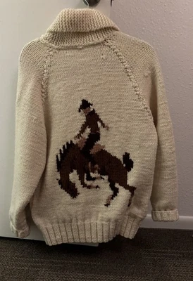 Cowichan Knit Cowboy Cardigan - Image 1 of 3