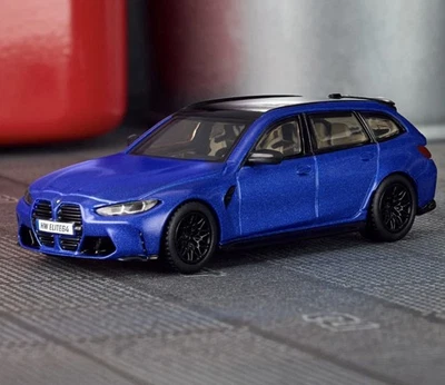 Hot Wheels Elite 64 BMW M3 Touring Blue  Limited Hot Wheels Collectors - Image 1 of 4