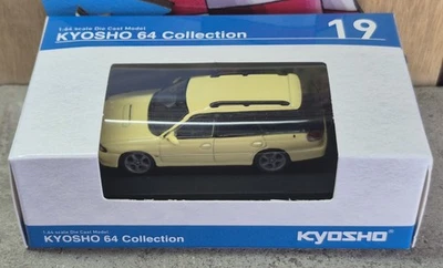 KYOSHO SUBARU LEGACY TOURING WAGON ESCALA 1:64 KYOSHO 64 COLECCIÓN SERIE #19 Foto 1 de 4