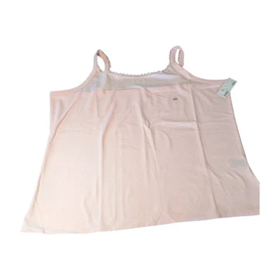 Avenue Pink Woman's Stretch Cami Tank Top 22/24 NWT - Image 1 of 4