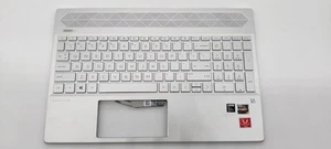 New For HP Pavilion 15CS 15-CS 15.6" Upper Case Palmrest Keyboard L24752-001 - Picture 1 of 2