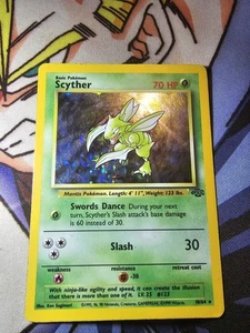Scyther 10/64 Holo Jungle MP - Picture 1 of 3