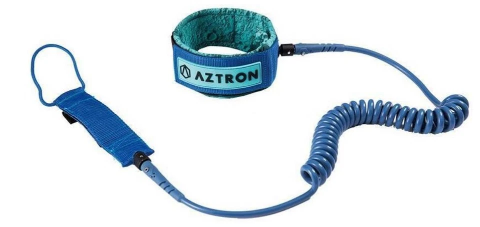 Aztron Coil Leash 10' / 7 mm Leine Seil Schnur SUP Halteleine - Groesse: AZTRON
