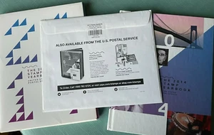 Set anno USPS 2014 + libro con TUTTI I FRANCOBOLLI SIGILLATI MNH - Foto 1 di 2