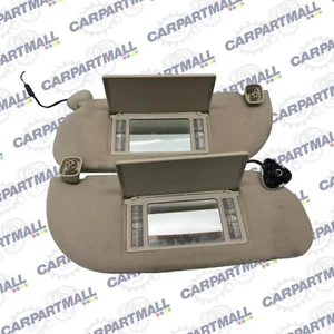 1998-2002 Lincoln Town Car Left Right Sunvisor Sun Visor Shade Set Pair LH RH - Picture 1 of 7