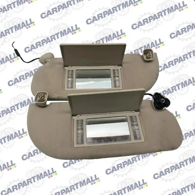 1998-2002 Lincoln Town Car Left Right Sunvisor Sun Visor Shade Set Pair LH RH - Image 1 of 4