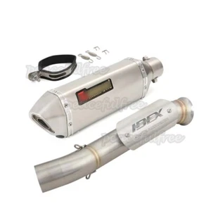 For CF-Moto Ibex 800 2025 Exhaust System Muffler Mid Link Pipe Slip On 51mm Tips - Bild 1 von 13