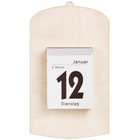Notizen und Abreißkalender Holz Wandkalender Rückwand Notizblock Wandhalter