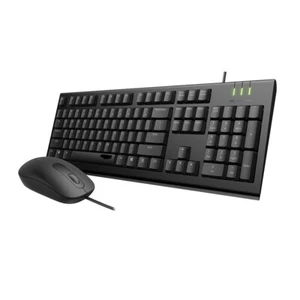 Corded USB Keyboard & Mouse black - Picture 1 of 1