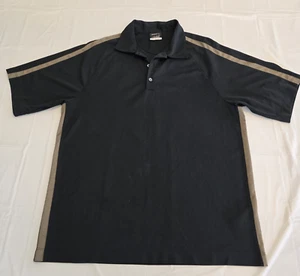 Nike Golf Polo Shirt Mens Adult M Black Lightweight Short Sleeve Dri-Fit FitDry - Picture 1 of 8
