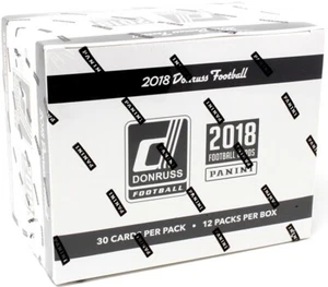 2018 PANINI DONRUSS FOOTBALL FAT PACK BOX BLOWOUT CARDS - Picture 1 of 2