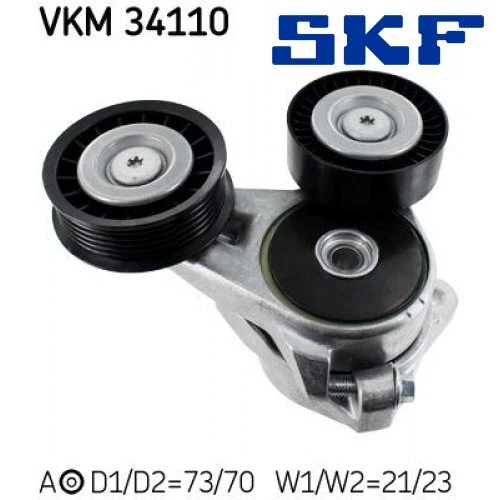 Polea tensora, correa acanalada SKF VKM34110 para Ford C-Max Foto 1 de 1