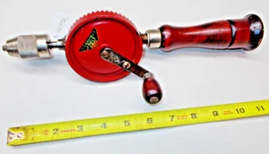 Millers-Falls No. 1425 Woodworkers Hand Crank Hand Drill, 0 - 1/4" Capacity, USA - Picture 1 of 6