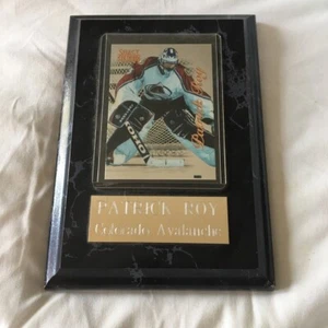 NHL Patrick Roy 7 x 5" Plakette - Bild 1 von 2