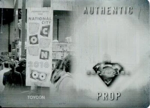 Supergirl Season 1 Black Printing Plate Prop Card PR3 - Picture 1 of 1
